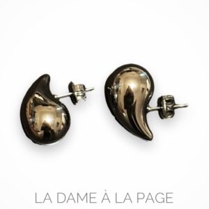 Orecchini GOCCIA -medium - argento