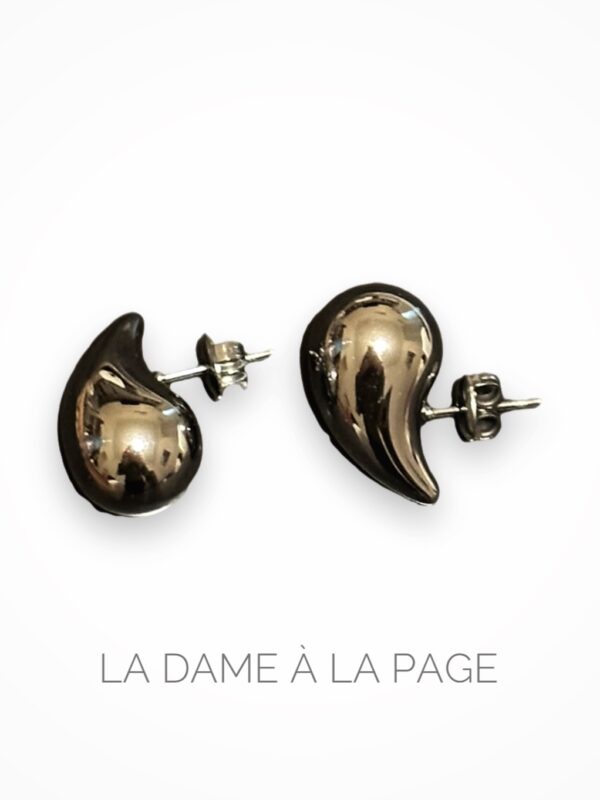 Orecchini GOCCIA -medium - argento